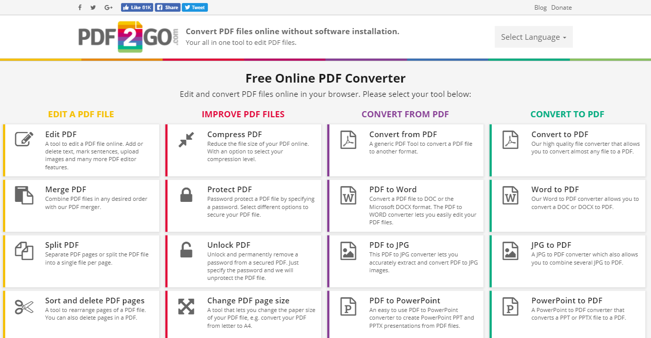 best free pdf converter editor